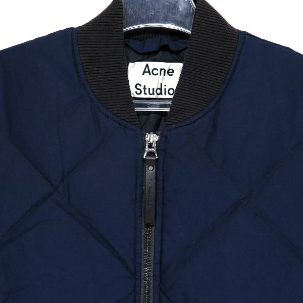 Acne Studios アクネストゥディオズ キルティングダウンベスト FN-MN-OUTW000344 ネイビー