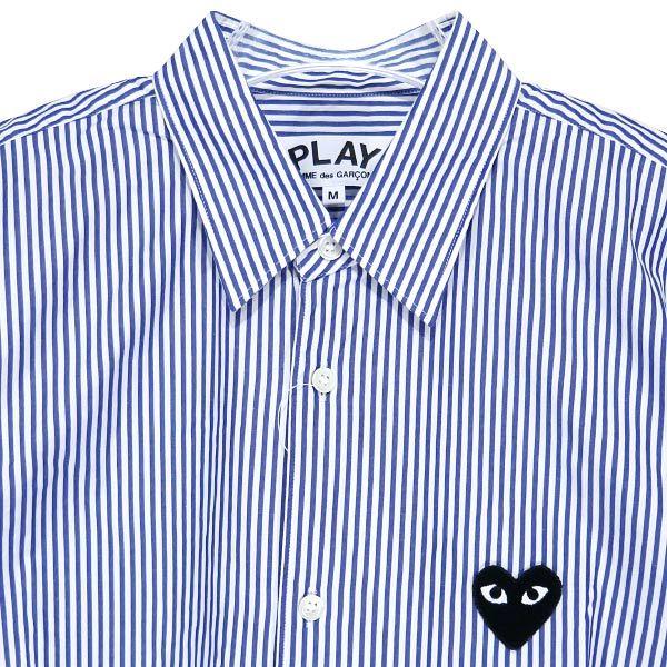 PLAY COMME des GARCONS プレイコムデギャルソン STRIPE SHIRT AZ-B018