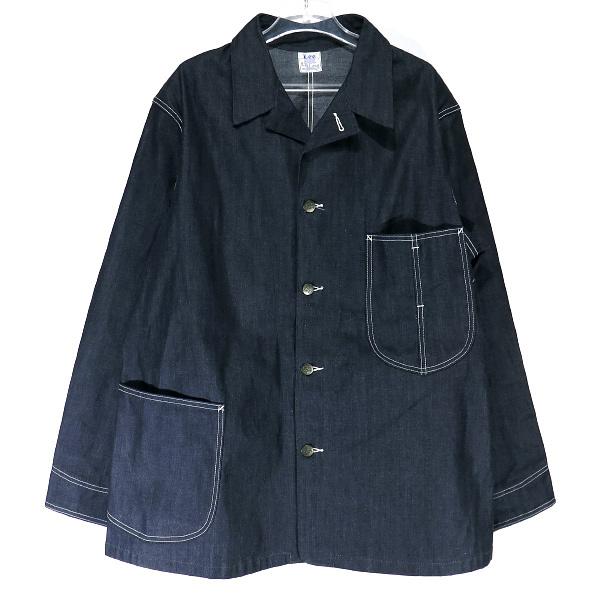 L’echoppe レショップ　オリジナルブランド刺繍入り　カバーオール　LE Lee（リー） L'ECHOPPE レショップ × LOCO JACKET ロコジャケット