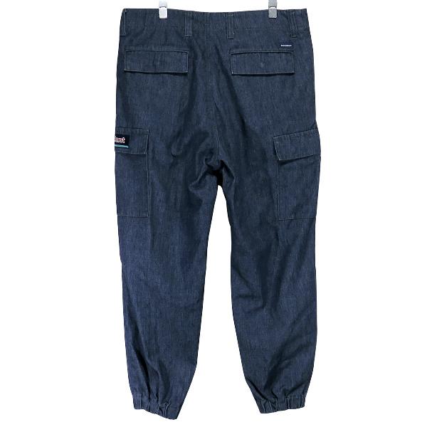 DESCENDANT ディセンダント 19AW CARGO DENIM TROUSERS 192WVDS-PTM03 カーゴ デニム トラウザーズ  インディゴ パンツ