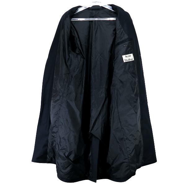 アクネ　ACNE STUDIOS ダッフルコート ネイビー 01_001.jpg