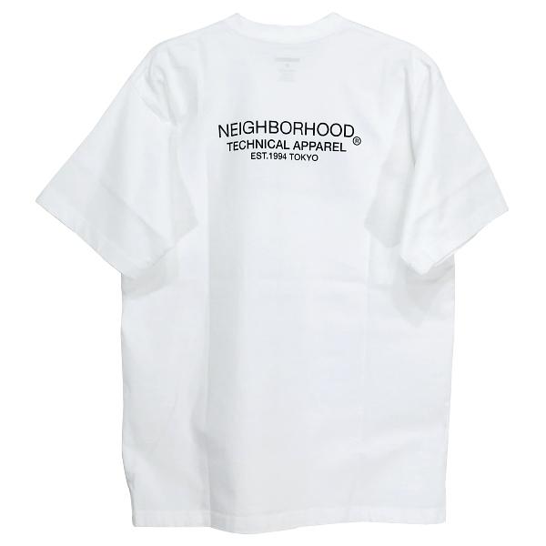 NEIGHBORHOOD ネイバーフッド 20AW SURFACE/C-TEE.SS 202PCNH-ST11  サーフェス Tシャツ ホワイト｜nanainternational｜02