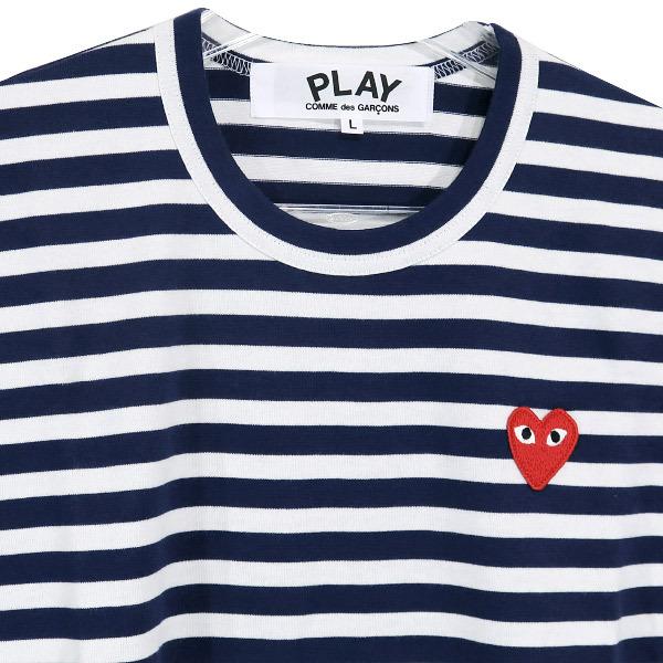 PLAY COMME des GARCONS プレイコムデギャルソン PLAY STRIPED T-SHIRT