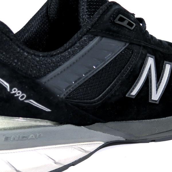 ニューバランス NEW BALANCE スニーカー M990 BK5 ブラック シューズ｜nanainternational｜03