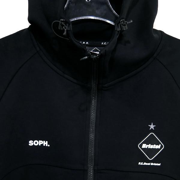 エフシーレアルブリストル F.C.Real Bristol トップス 21SS VENTILATION HOODIE FCRB-210020  ベンチレーション フーディー ブラック パーカー