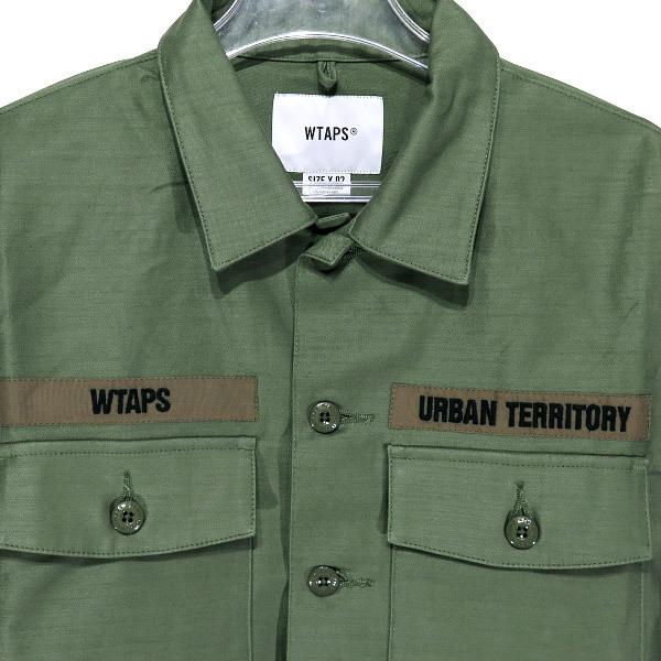 WTAPS（ダブルタップス） シャツ 20AW BUDS/LS/COTTON. SATIN 202BRDT