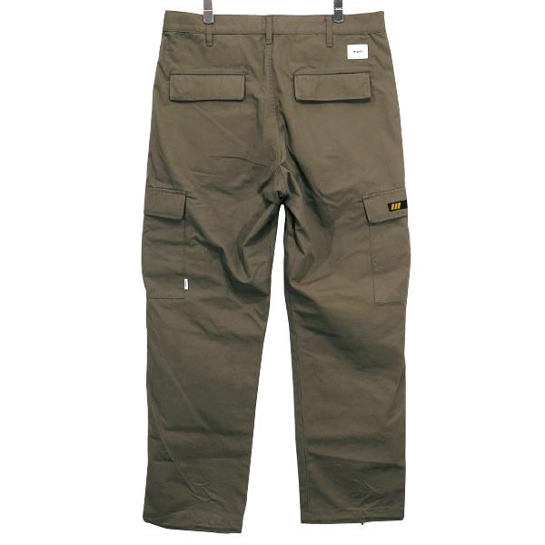 ダブルタップス WTAPS パンツ 19AW JUNGLE STOCK/ TROUSERS.COTTON.CANVAS 192WVDT-PTM05  ジャングルストックカーゴパンツ オリーブドラブ ボトムス