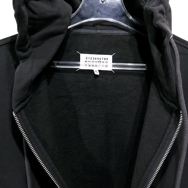 メゾン マルジェラ パーカー Maison Margiela エルボーパッチ ジップ