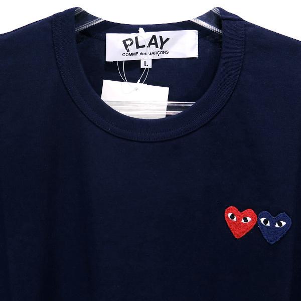 PLAY COMME des GARCONS プレイコムデギャルソン Tシャツ DOUBLE HEART