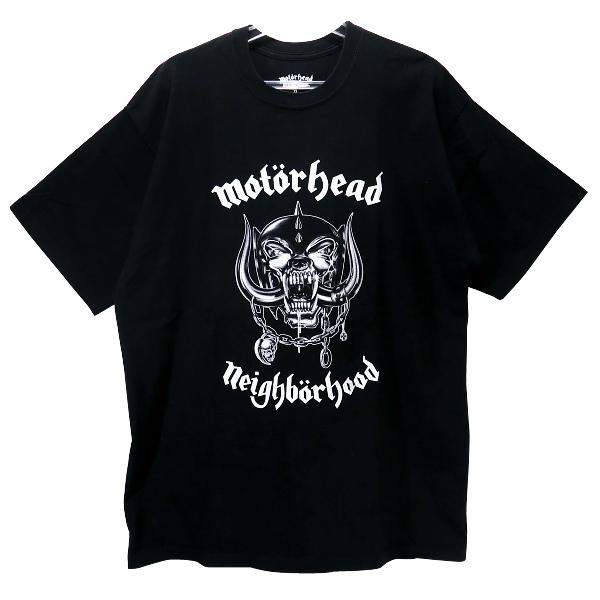 neighborhood × motorhead Tシャツ　L ブラック NEIGHBORHOOD（ネイバーフッド） x MOTORHEAD モーターヘッド Tシャツ