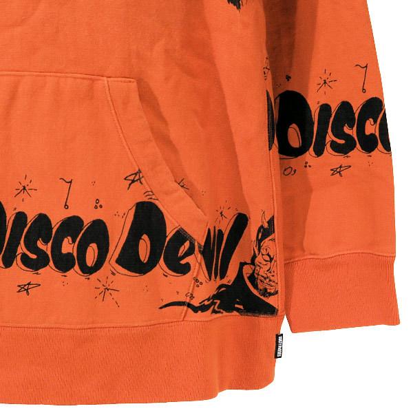 WACKO MARIA ワコマリア 19SS DISCO DEVIL/ PULL OVER HOODED SWEAT SHIRT ディスコ デビル プルオーバー フーデッド スウェットシャツ オレンジ WACKO MARIA ワコマリア 19SS DISCO DEVIL/ PULL OVER HOODED SWEAT SHIRT ディスコ デビル プルオーバー フーデッド スウェットシャツ オレンジ