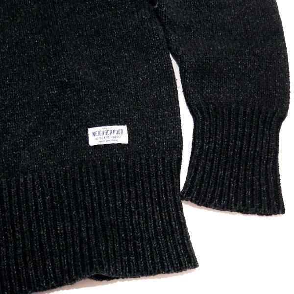 美品　希少　ネイバーフッド　フィッシャーマンニット　Lサイズ　編み込み NEIGHBORHOOD（ネイバーフッド） NEIGHBORHOOD 15AW FISHERMAN/C-CREW