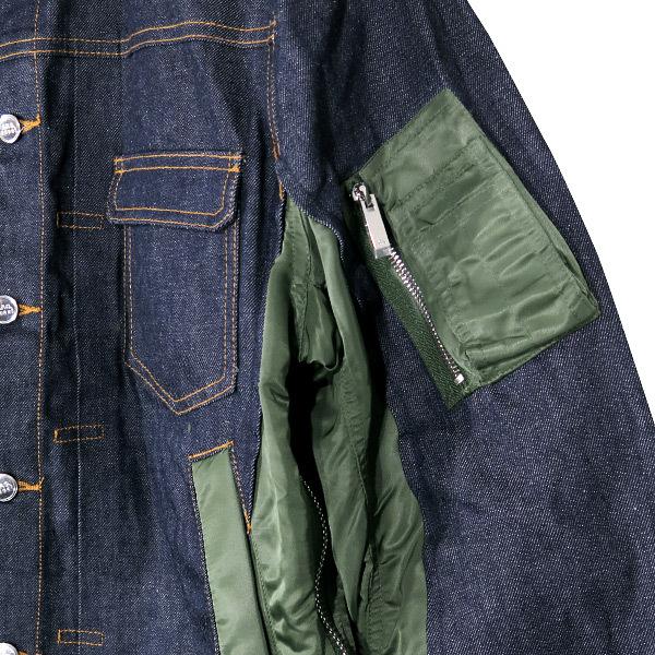 sacai サカイ x A.P.C. アーペーセー BLOUSON EIMI ブルゾン sacai サカイ x A.P.C. アーペーセー BLOUSON EIMI ブルゾン