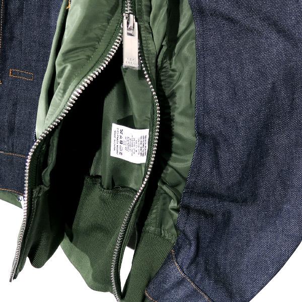 sacai サカイ x A.P.C. アーペーセー BLOUSON EIMI ブルゾン sacai サカイ x A.P.C. アーペーセー BLOUSON EIMI ブルゾン