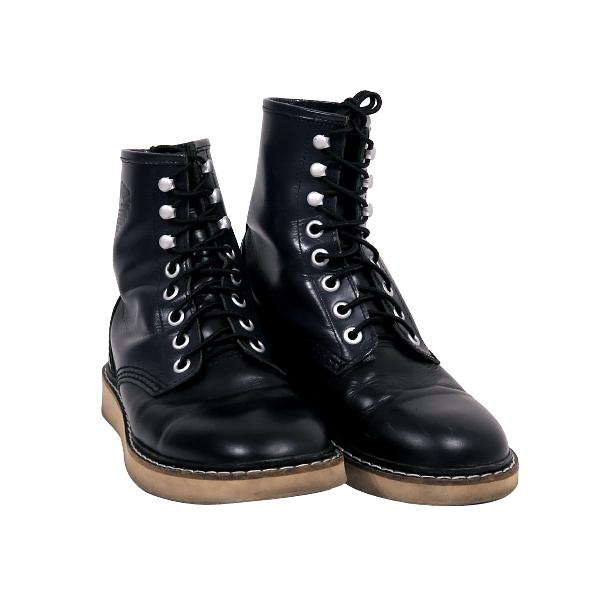 CHALLENGER（チャレンジャー） LEATHER BOOTS レザーブーツ ブラック x 