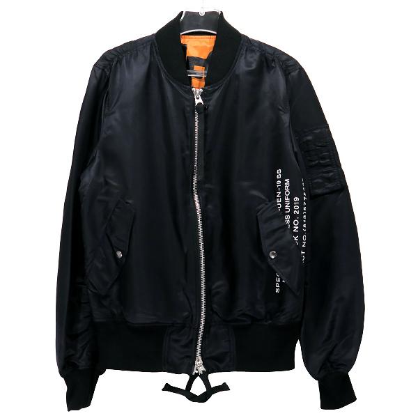 【極美品】UNIFORM EXPERIMENT プリント リバーシブルMA-1 極美品】UNIFORM EXPERIMENT プリント リバーシブルMA-1