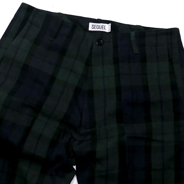 SEQUEL シークエル 20AW BLACK WATCH CHINO PANTS SQ-20AW-PT09