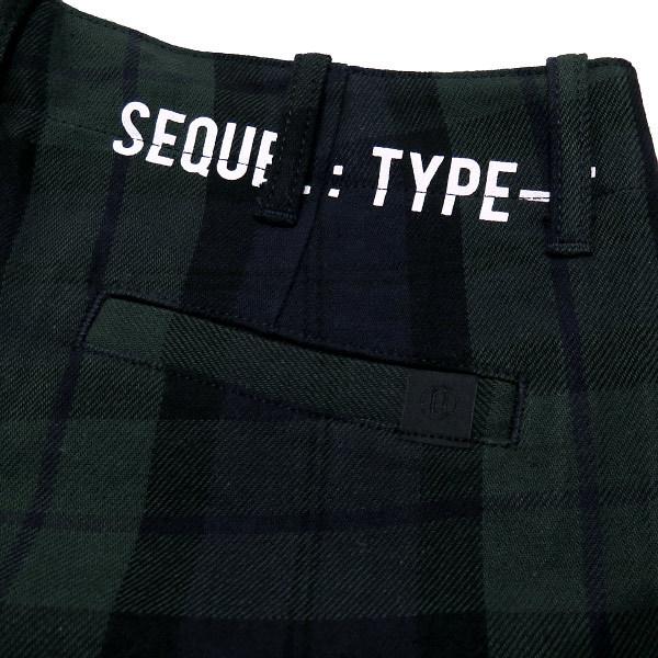 SEQUEL シークエル 20AW BLACK WATCH CHINO PANTS SQ-20AW-PT09