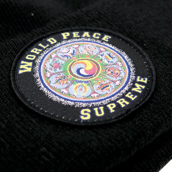 シュプリーム ニットキャップ SUPREME 20AW WORLD PEACE BEANIE