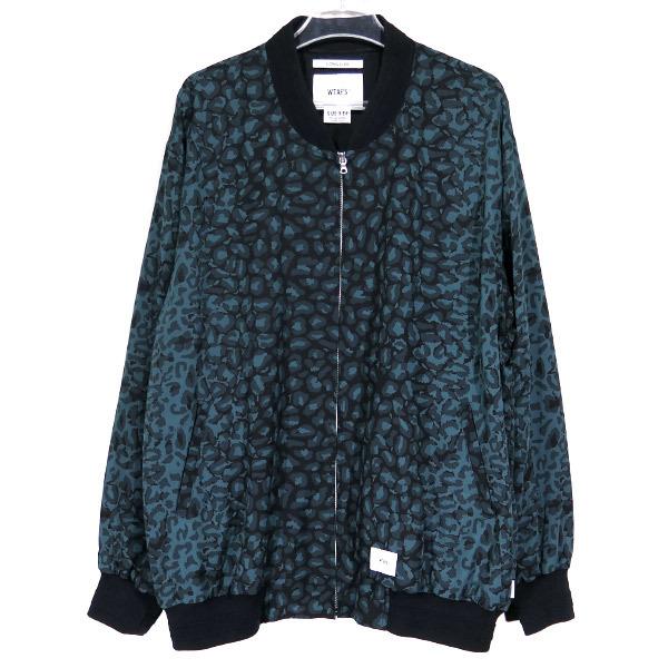 wtaps レオパードブルゾン WTAPS（ダブルタップス） 21SS W1/JACKET/POLY.FAILLE.CAMO 211TQDT