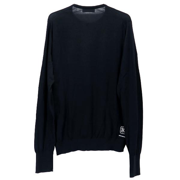 uniform experiment ユニフォームエクスペリメント 20AW JOHN SMEDLEY COTTON CREWNECK KNIT ジョン スメドレー コットン クルーネック ニット ネイビー｜nanainternational｜02