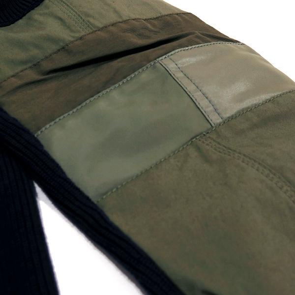 sacai サカイ 21SS COTTON NYLON OXFORD KNIT PULLOVER 21-02508M