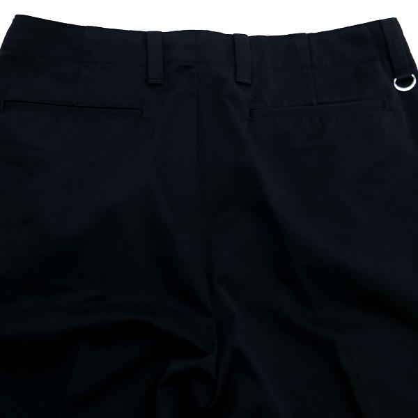 uniform experiment 20AW TAPERED CHINO PANTS UE-202042 ユニフォーム エクスペリメント テーパード チノ パンツ ネイビー ボトムス｜nanainternational｜05