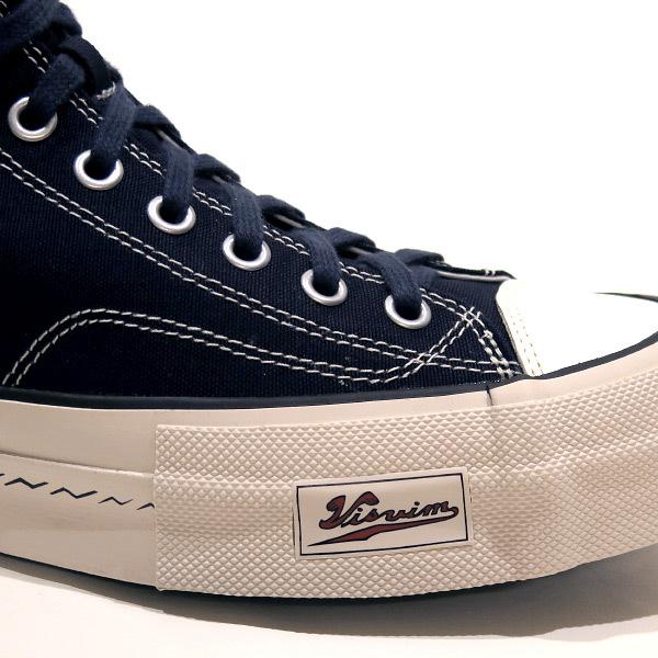 新品・希少品　visvim ネイビー キャンバス ローカット スニーカー 新品・希少品 visvim ネイビー キャンバス ローカット スニーカー