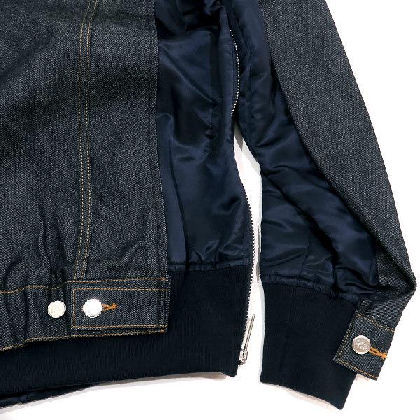 sacai x A.P.C. BLOUSON EIMI 21-0293S サカイ x アーペーセー ブルゾン エイミ デニム ジャケット インディゴ  ネイビー アウター