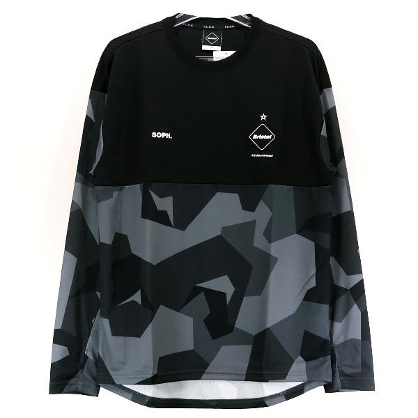 トップス FCRB CAMOUFLAGE PRACTICE L/S TOP Bristol F.C.Real Bristol 20AW CAMOUFLAGE PRACTICE L/S TOP エフシーレアル