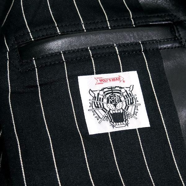 WACKO MARIA x WOLF'S HEAD 17AW レザースポーツジャケット WACKO MARIA x WOLF'S HEAD 17AW レザースポーツジャケット
