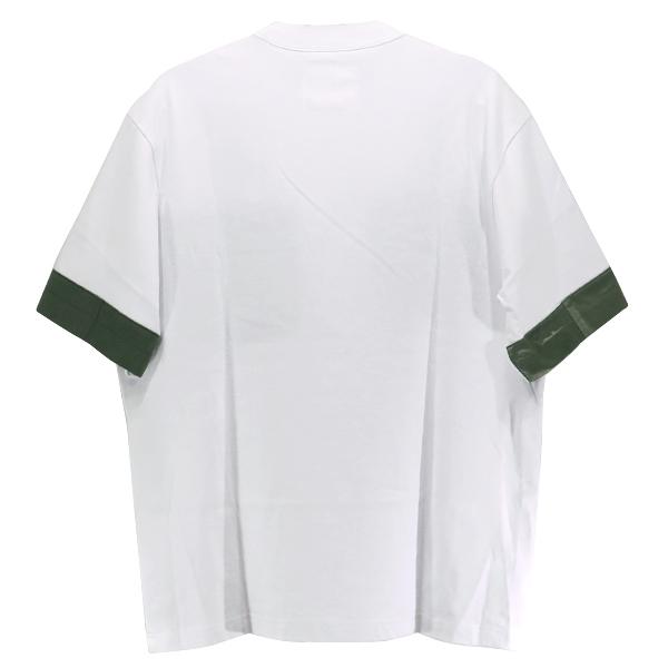 sacai サカイ 21SS POCKET TEE 21-02516M ポケット Tシャツ ポケT ホワイト 白 カーキ