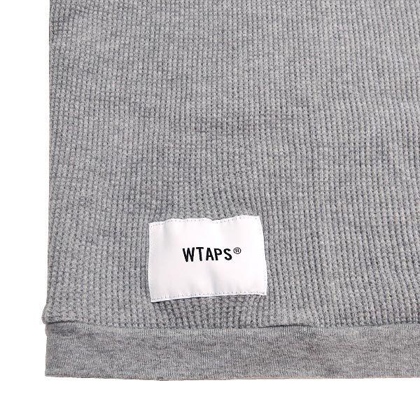 WTAPS 21SS WAFFLE LS/TEE.COTTON 201ATDT-CSM29 ダブルタップス WTAPS 21SS WAFFLE LS/TEE.COTTON 201ATDT-CSM29 ダブルタップス