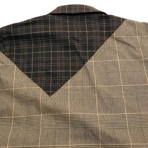 sacai MEN'S CHECKED PANELLED JACKET 21-02481M サカイ sacai MEN'S CHECKED PANELLED JACKET 21-02481M サカイ
