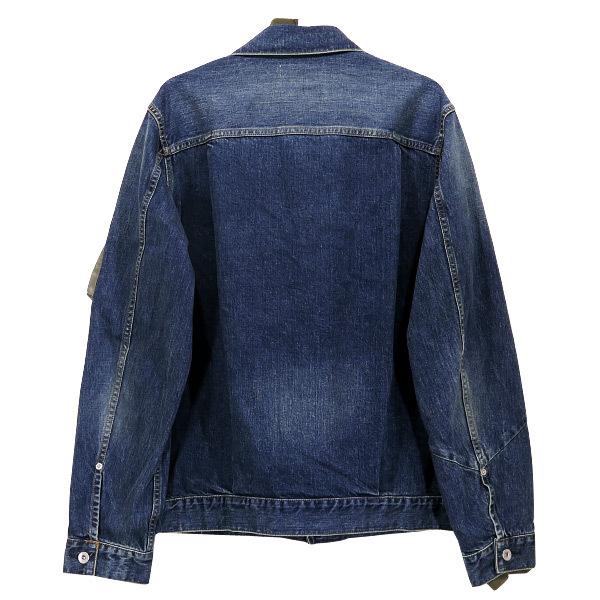 sacai サカイ 21SS DENIM BLOUSON 21-02509M デニム ブルゾン sacai サカイ 21SS DENIM BLOUSON 21-02509M デニム ブルゾン