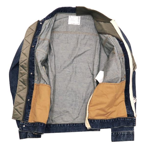 sacai サカイ 21SS DENIM BLOUSON 21-02509M デニム ブルゾン sacai サカイ 21SS DENIM BLOUSON 21-02509M デニム ブルゾン