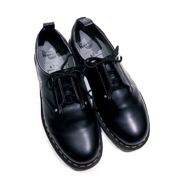 【美品】ドクターマーチン　1461スタッズ Ⅱ 3ホールシューズ　25 ブラック 楽天市場】Dr.Martens 1461 White Stitch 3EYE SHOE ドクター