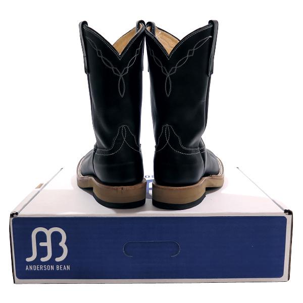 ANDERSON BEAN 福禄寿別注 WESTERN BOOTS BLACK HORSEBUTT