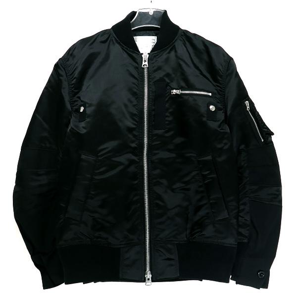 ジャケット・アウター Sacai 21-0253M NYLON TWILL MA1 sacai MEN'S sacai サカイ 21SS NYLON TWILL MA-1 BLOUSON 21-02523M