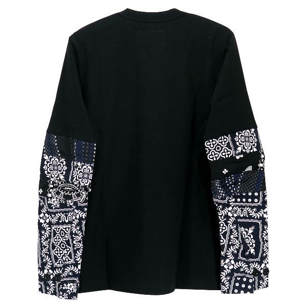 sacai MEN'S sacai サカイ 21SS ARCHIVE PRINT MIX LONG SLEEVE T