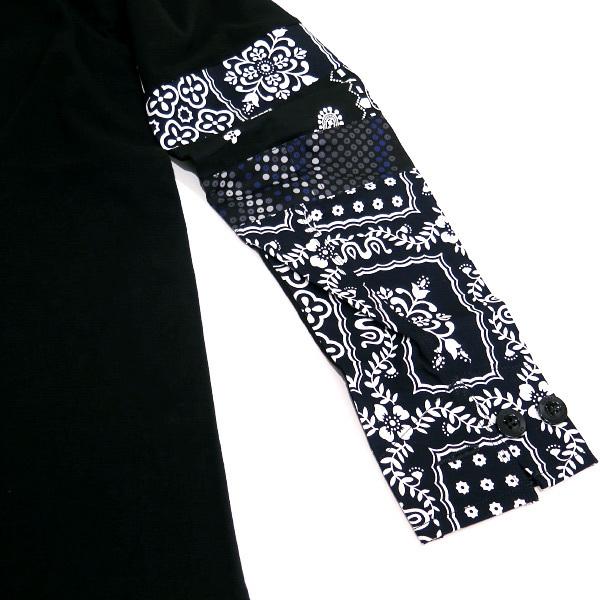 sacai MEN'S sacai サカイ 21SS ARCHIVE PRINT MIX LONG SLEEVE T