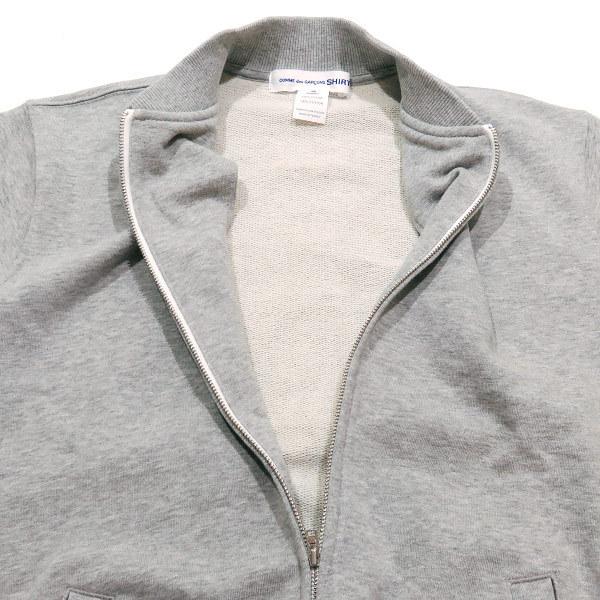 COMME des GARCONS SHIRTx KAWS ブルゾン スウェット Comme Des Garcons KAWS Shirt Jacket CDG Gray Green Pink