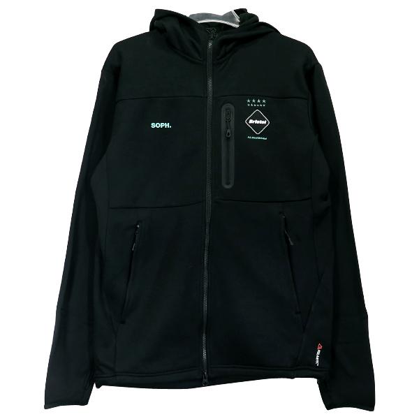F.C.Real Bristol 21AW POLARTEC POWER STRETCH ZIP UP GAITER HOODIE 