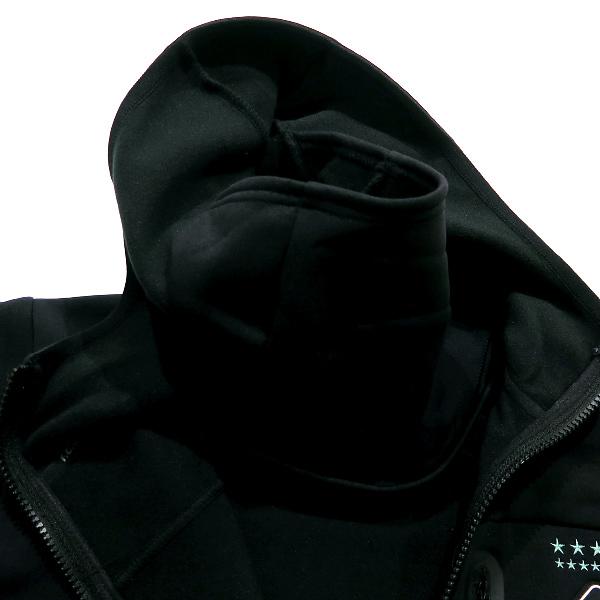 ブリストル　Bristol FCRB POLAREC ZIP UP HOOD SOPH. | POLARTEC HYBRID HOODED JACKET(M BLACK):