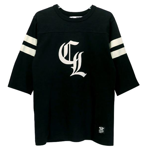 CHALLENGER チャレンジャー 七分袖 ラグラン カットソー CHALLENGER（チャレンジャー） CL FOOTBALL TEE フットボール 七分袖 T