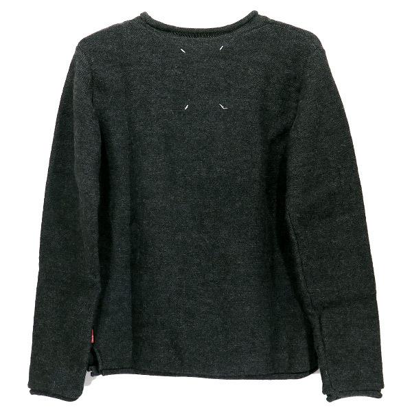 18ss WTAPS ダブルタップス クルーネック ニットセーター 黒 01 WTAPS ダブルタップス 24AW BC/SWEATER/POAC 242ATDT-CSM24 ボア