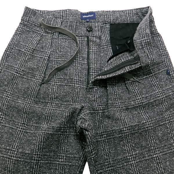 DESCENDANT ディセンダント 19AW WRINKLES CHECK TROUSERS