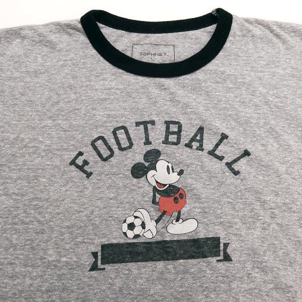 SOPHNET. ソフネット Tシャツ x Disney ディズニー MICKEY MOUSE