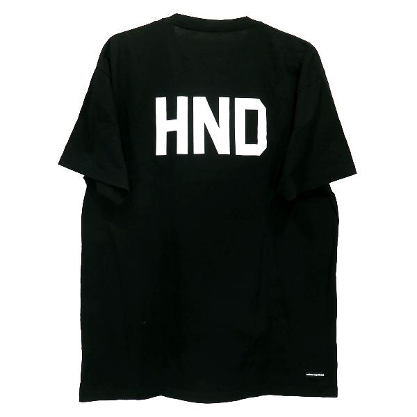 uniform experiment ユニフォームエクスペリメント 20SS HND AIRLINE TAG TEE (FRGMT DESIGN) 羽田 エアライン タグ Tシャツ フラグメント ブラック｜nanainternational｜02