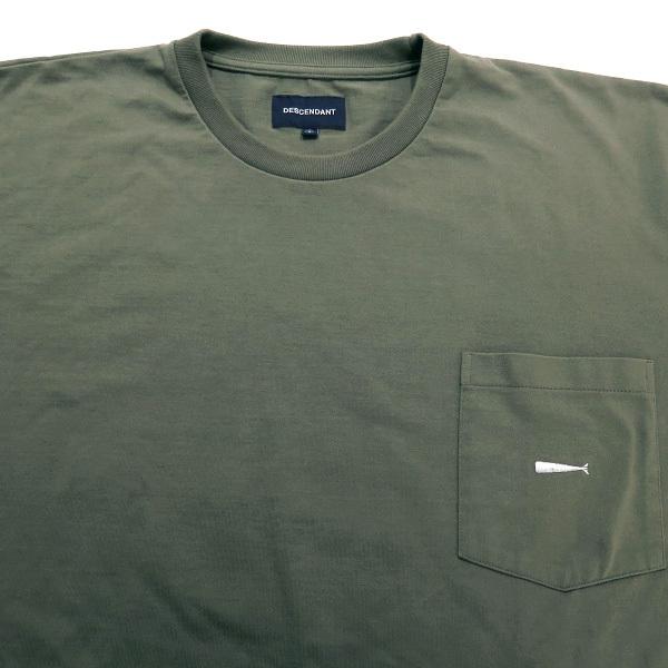 ✅レアDESCENDANT MILITIA LAYERED TEE Lサイズ DESCENDANT/MILITIA LAYERD TEE (BLACK)